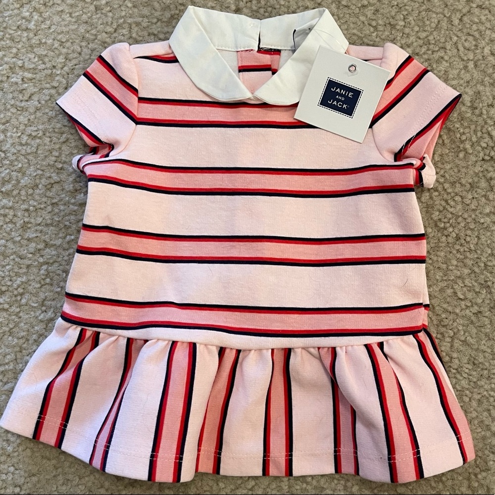 Janie and Jack baby girl dress. NWT.